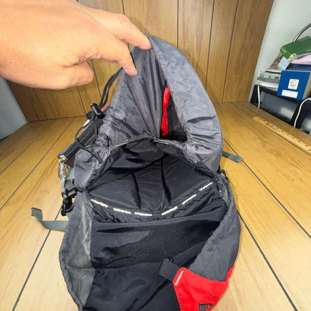 REI Half Dome Backpack Red Grey Hiking Daypack Small